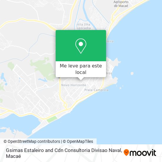 Gsimas Estaleiro and Cdn Consultoria Divisao Naval mapa