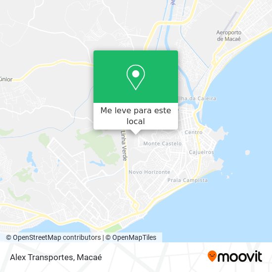 Alex Transportes mapa