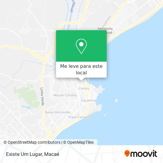 Existe Um Lugar mapa