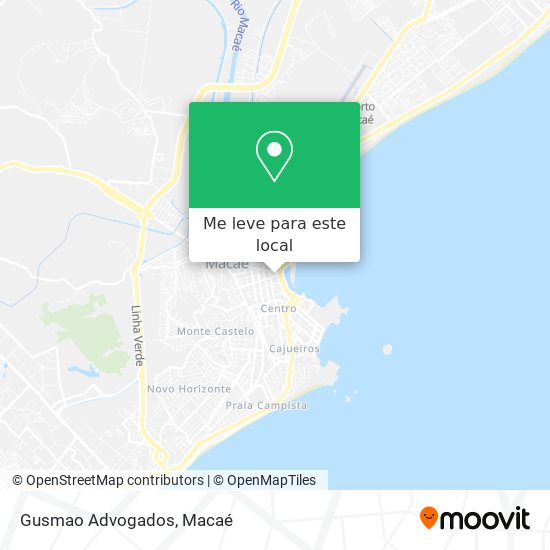 Gusmao Advogados mapa
