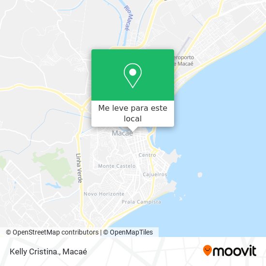 Kelly Cristina. mapa