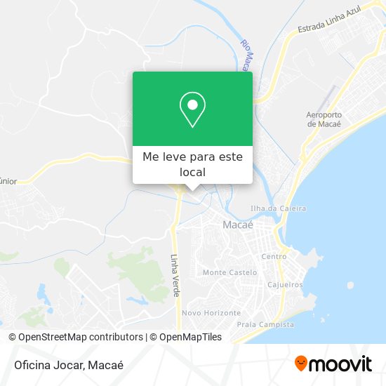 Oficina Jocar mapa