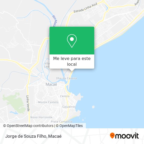 Jorge de Souza Filho mapa