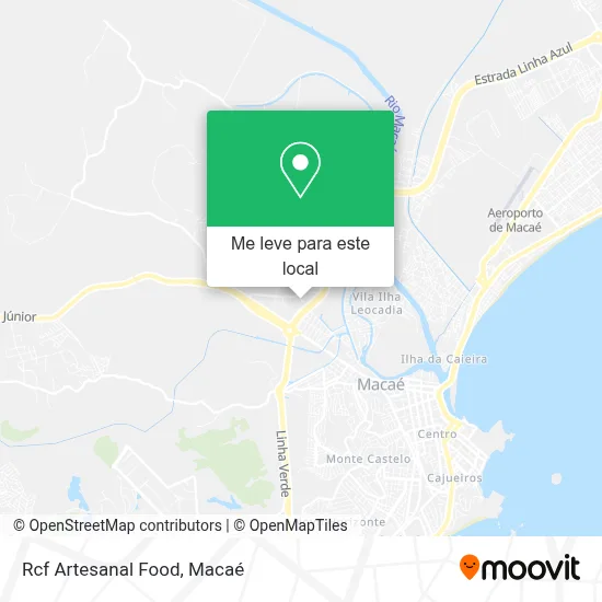 Rcf Artesanal Food mapa