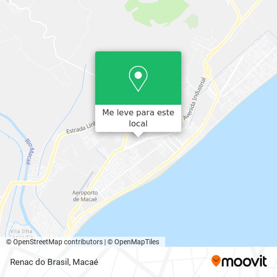 Renac do Brasil mapa