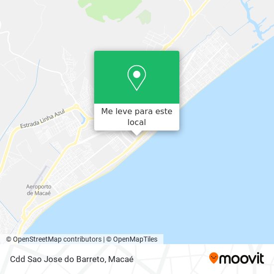 Cdd Sao Jose do Barreto mapa