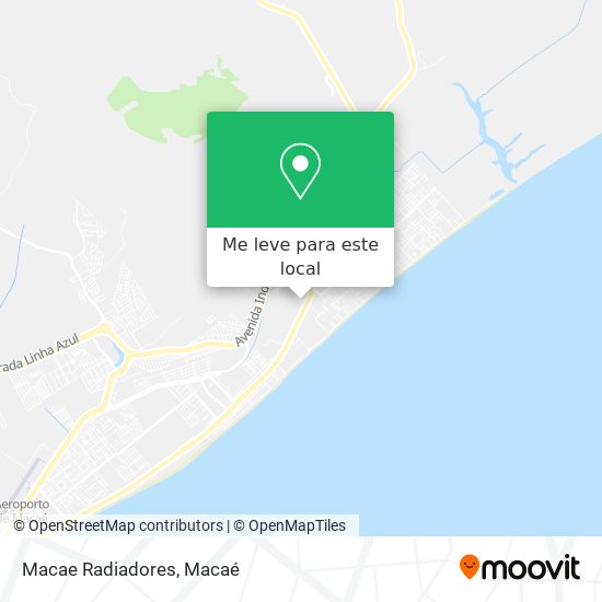Macae Radiadores mapa