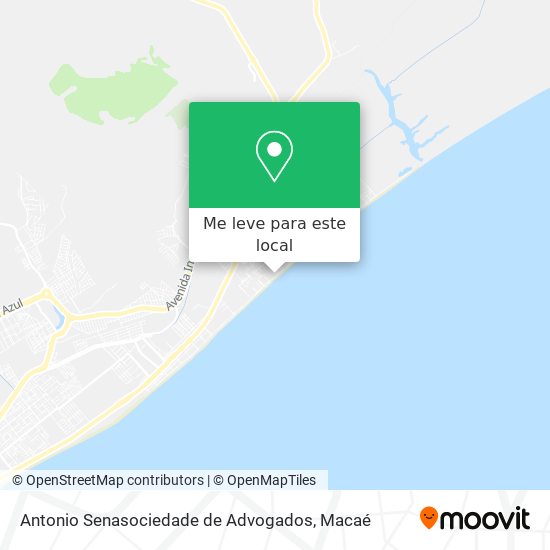 Antonio Senasociedade de Advogados mapa