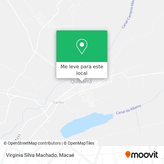 Virginia Silva Machado mapa