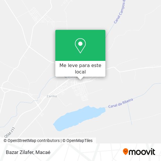Bazar Zilafer mapa