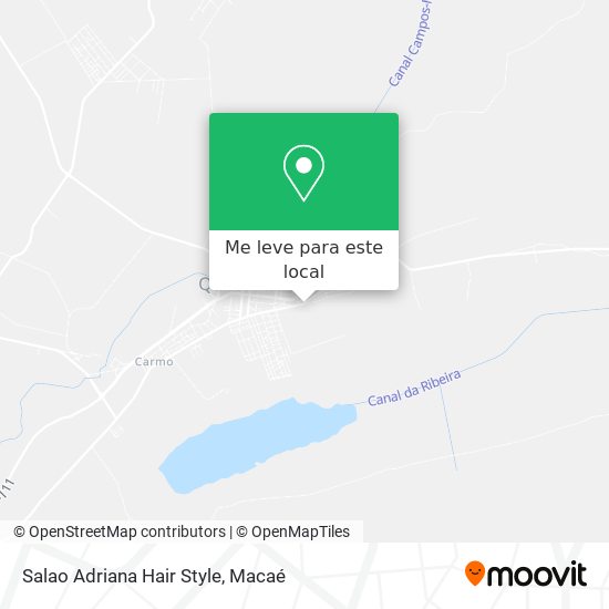 Salao Adriana Hair Style mapa