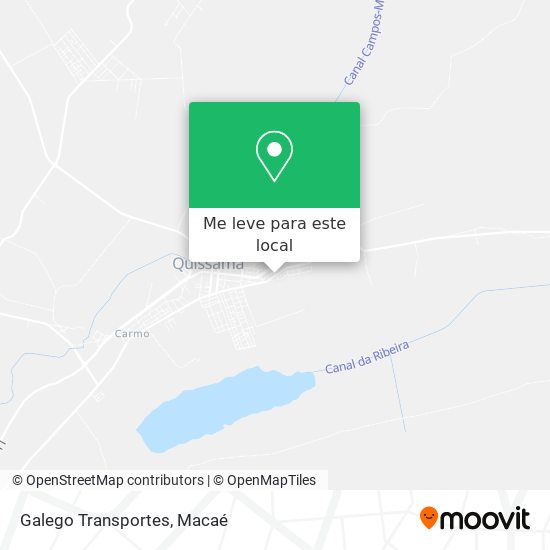 Galego Transportes mapa