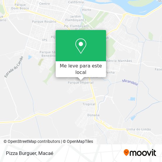 Pizza Burguer mapa