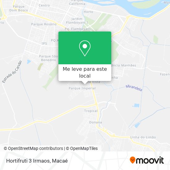 Hortifruti 3 Irmaos mapa