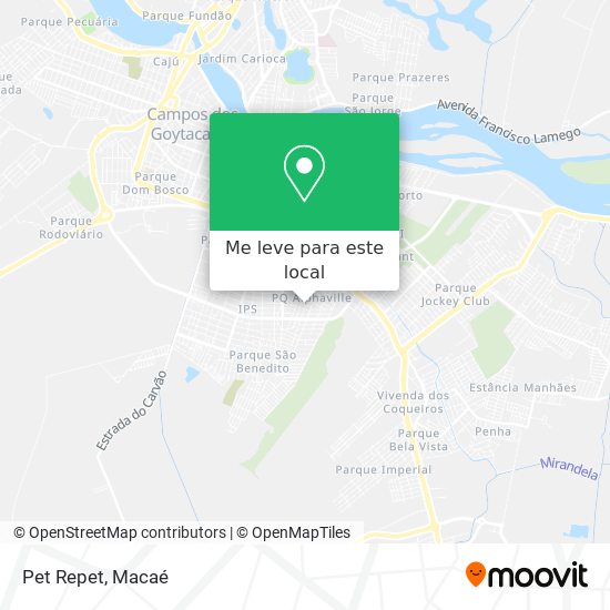 Pet Repet mapa