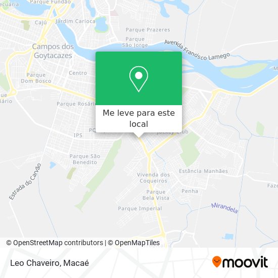 Leo Chaveiro mapa