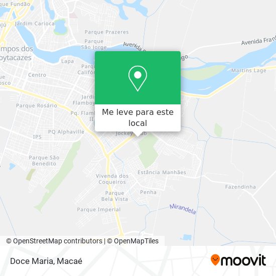 Doce Maria mapa