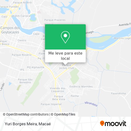 Yuri Borges Meira mapa