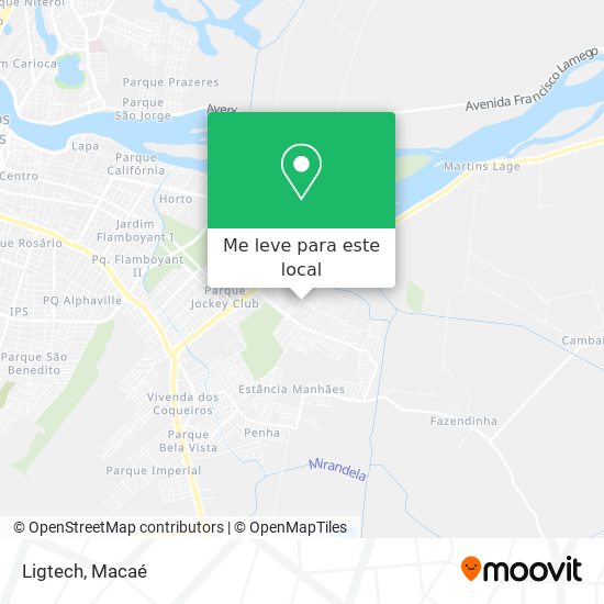 Ligtech mapa