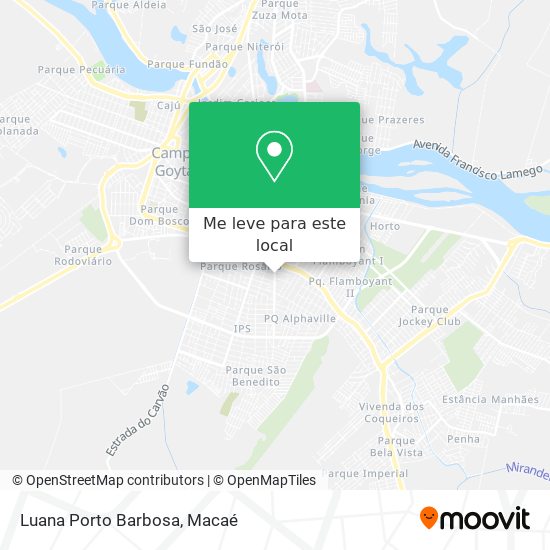 Luana Porto Barbosa mapa