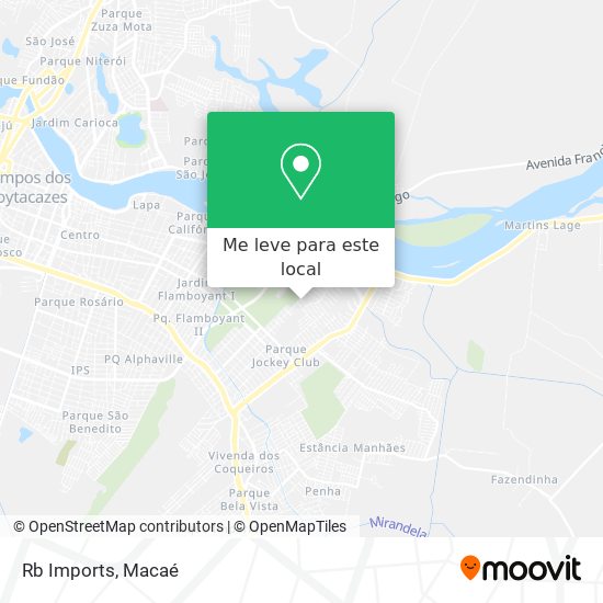 Rb Imports mapa