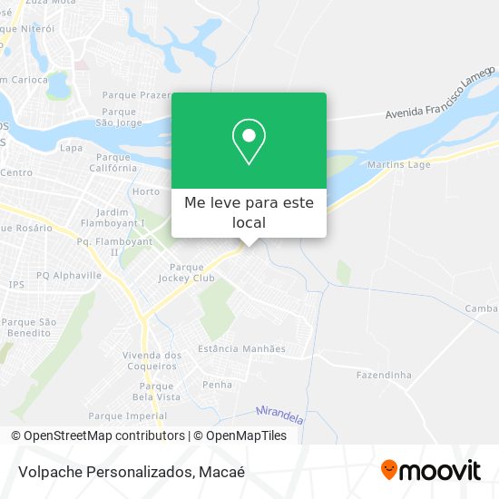 Volpache Personalizados mapa