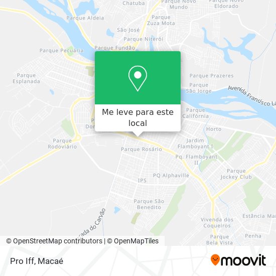 Pro Iff mapa
