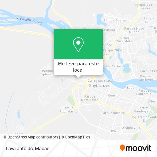 Lava Jato Jc mapa