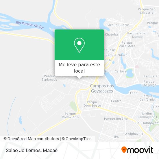 Salao Jo Lemos mapa