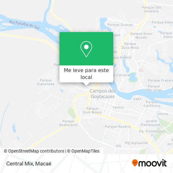Central Mix mapa
