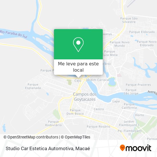 Studio Car Estetica Automotiva mapa