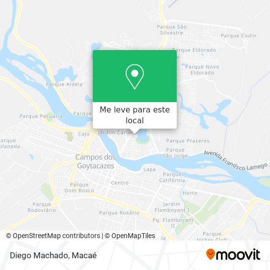 Diego Machado mapa