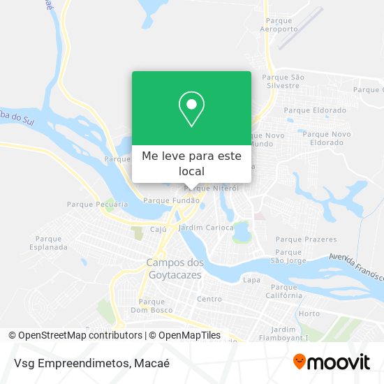 Vsg Empreendimetos mapa