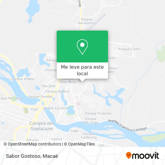 Sabor Gostoso mapa