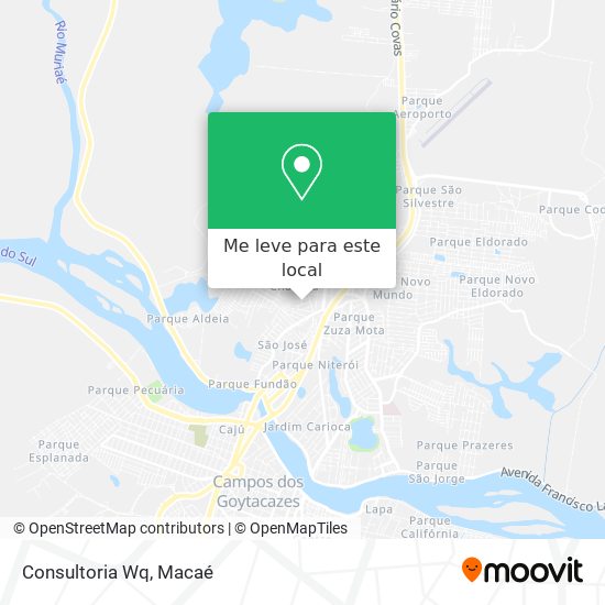 Consultoria Wq mapa