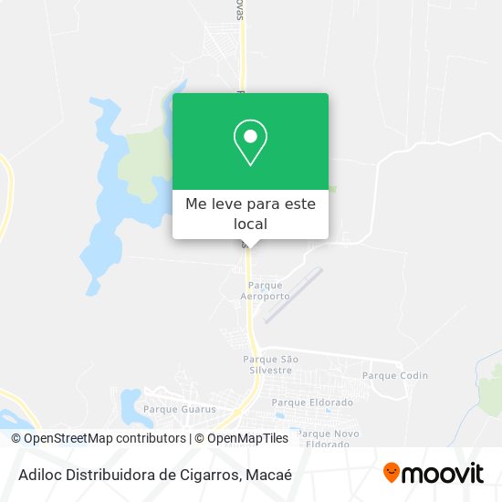 Adiloc Distribuidora de Cigarros mapa
