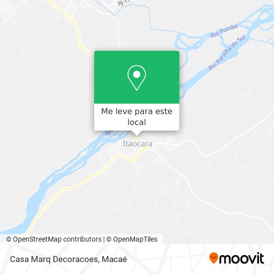 Casa Marq Decoracoes mapa
