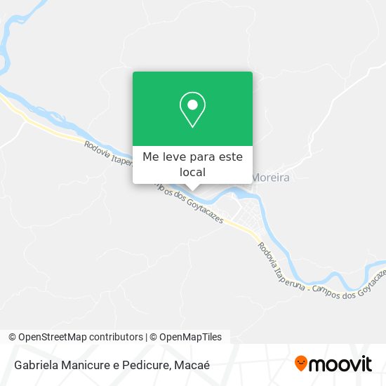 Gabriela Manicure e Pedicure mapa
