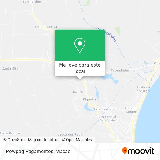 Powpag Pagamentos mapa