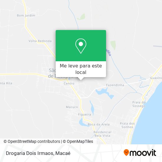 Drogaria Dois Irmaos mapa