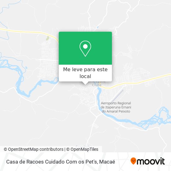 Casa de Racoes Cuidado Com os Pet's mapa