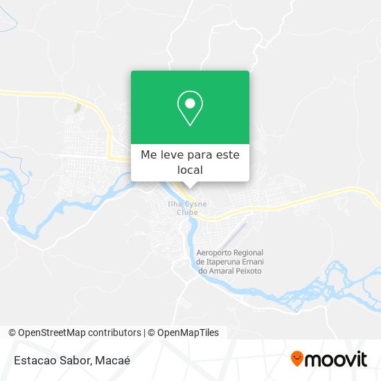 Estacao Sabor mapa