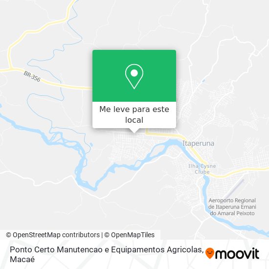 Ponto Certo Manutencao e Equipamentos Agricolas mapa