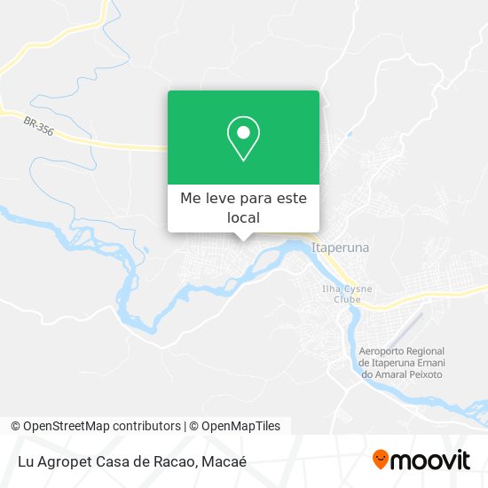 Lu Agropet Casa de Racao mapa
