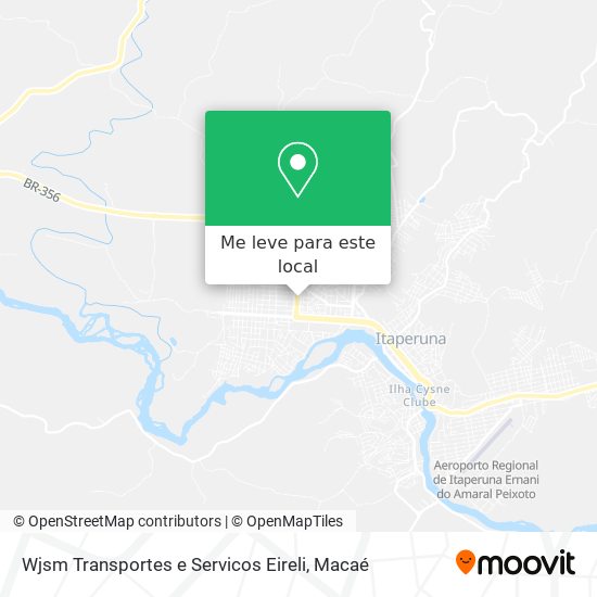Wjsm Transportes e Servicos Eireli mapa