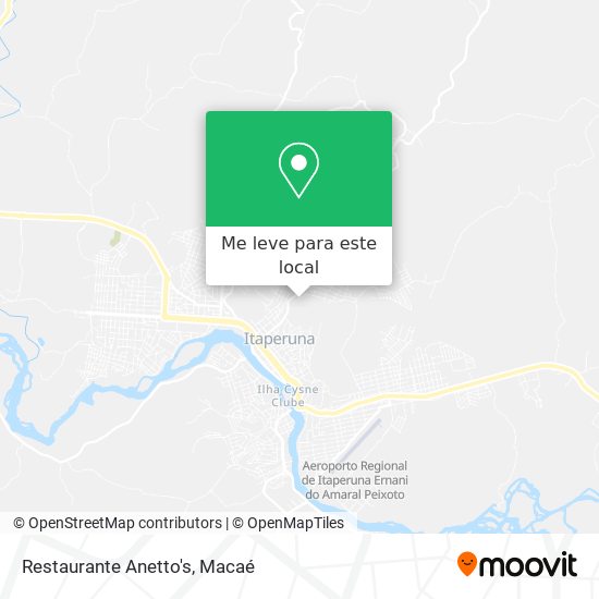 Restaurante Anetto's mapa