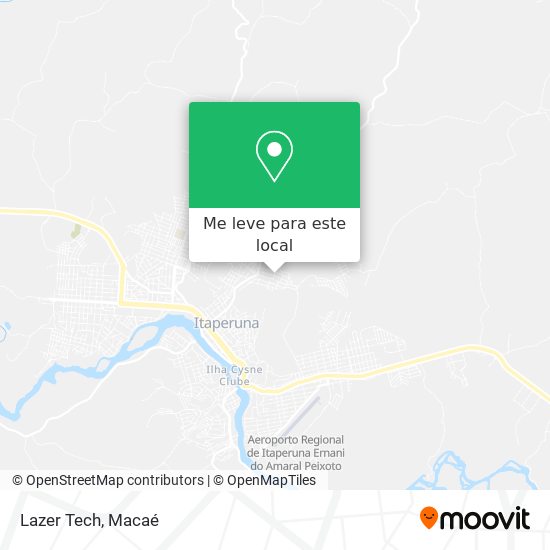 Lazer Tech mapa