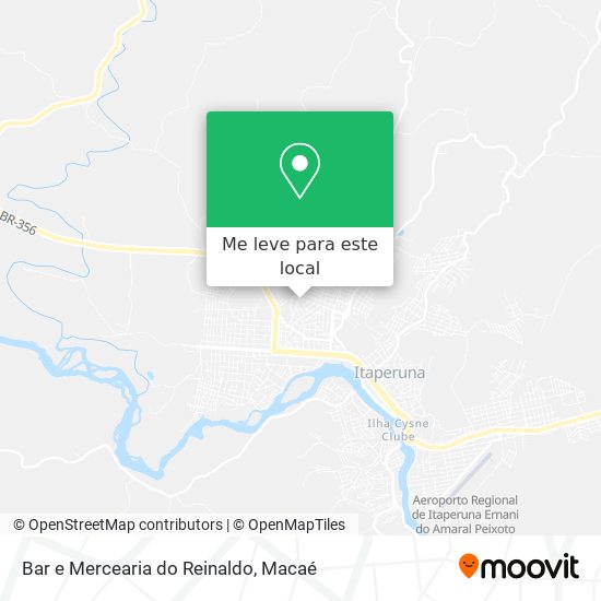 Bar e Mercearia do Reinaldo mapa