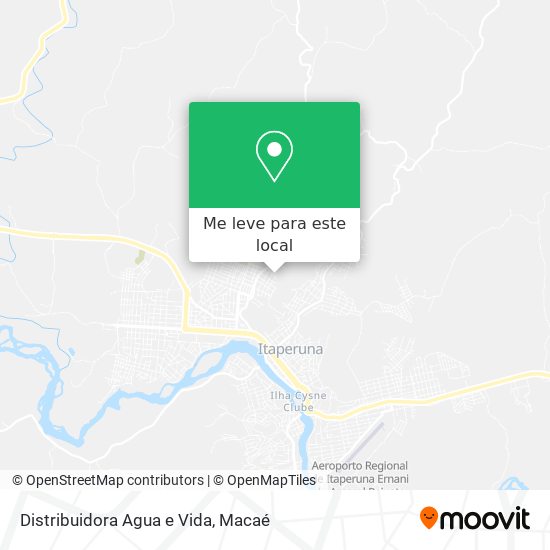 Distribuidora Agua e Vida mapa