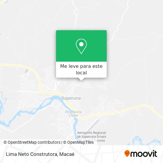 Lima Neto Construtora mapa